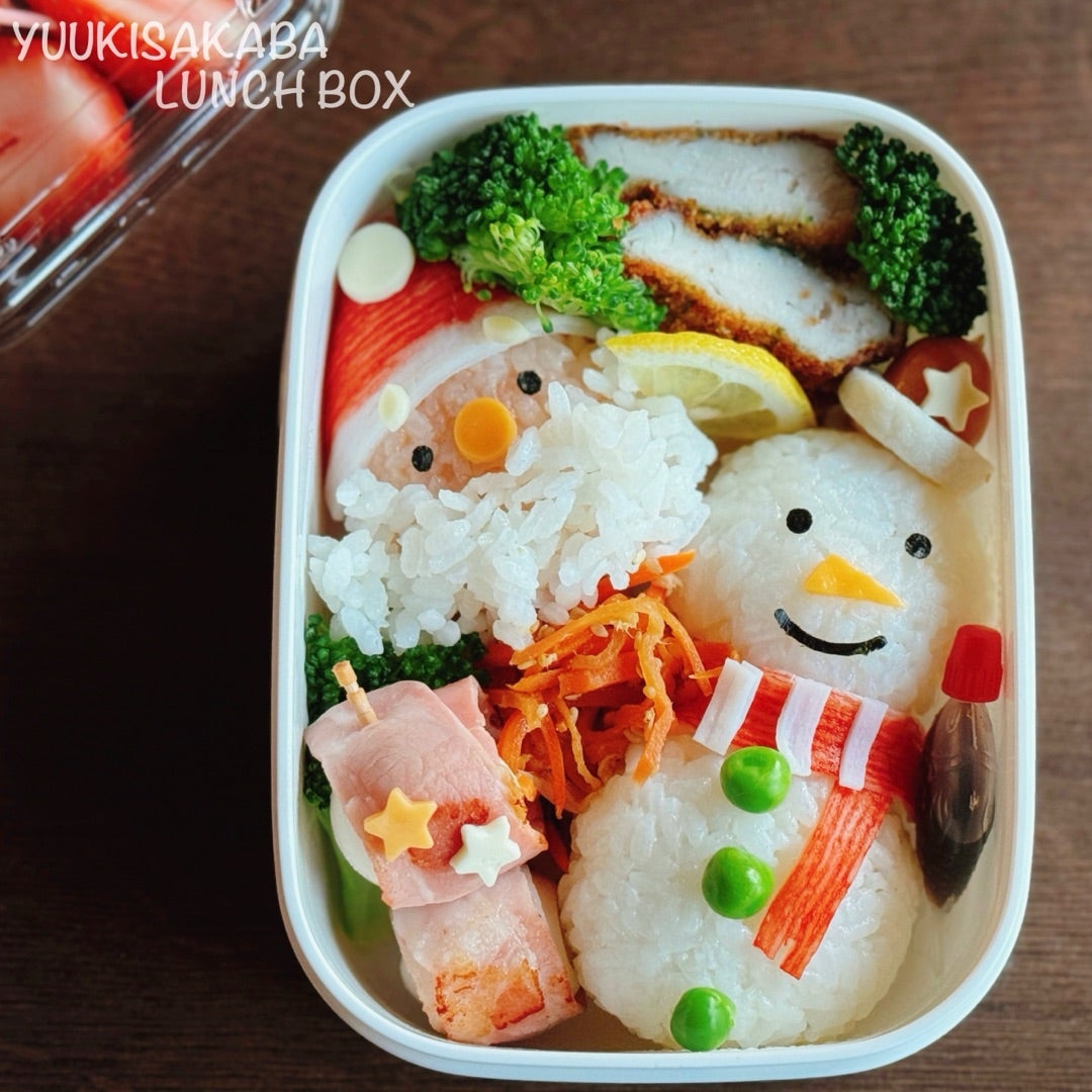 掲載 学研ママノートさんクリスマスデコ弁レシピ☆ : かわいいおべんとう