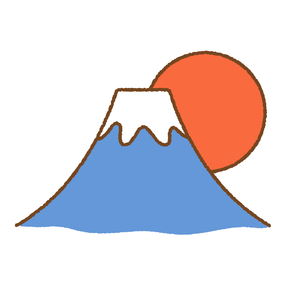 お正月の和風な富士山と赤い背景のベクターイラスト 和柄,日本,年末年始,コピースペース,正月の Stock ベクターAdobe Stock