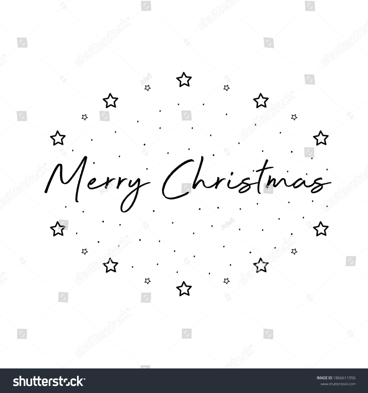 メリークリスマス、手書きの文字を持つクリスマスバッジ、ロゴ、バナー、ラベル、ポストカード、招待状、印刷、ポスター、ウェブ、プレゼンテーション用の明るい背景を持つ書道。ベクターイラスト。」のベクター画像素材 ロイヤリティフリー348809303Shutterstock