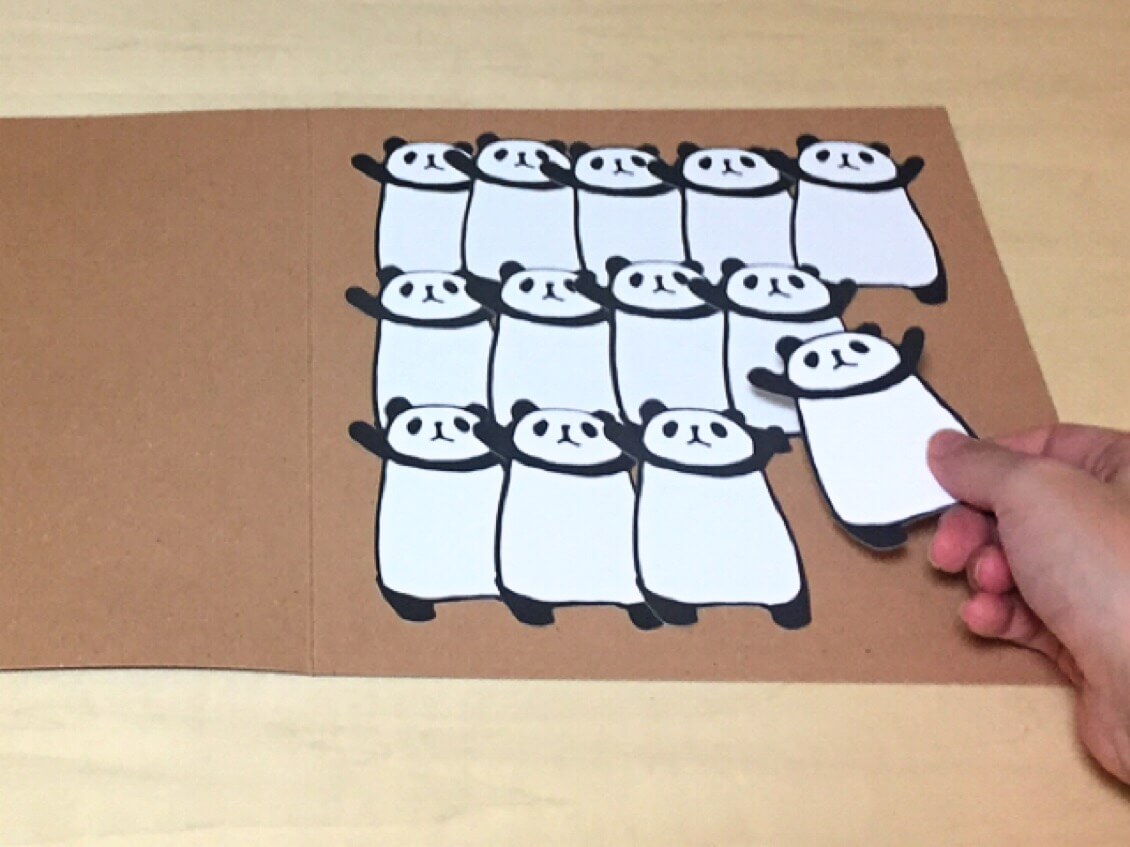 寄せ書き色紙 退職 転職 卒業祝い 文字、背景色 変更可能です♪花束パンダ色紙 退職や転勤などの贈り物にオススメです♪ 書道 筆文字アートnana*通販 8541954Creema クリーマ