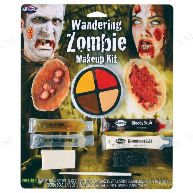 ハロウィン仮装のゾンビメイクの女性の写真・画像素材-Snapmart スナップマート