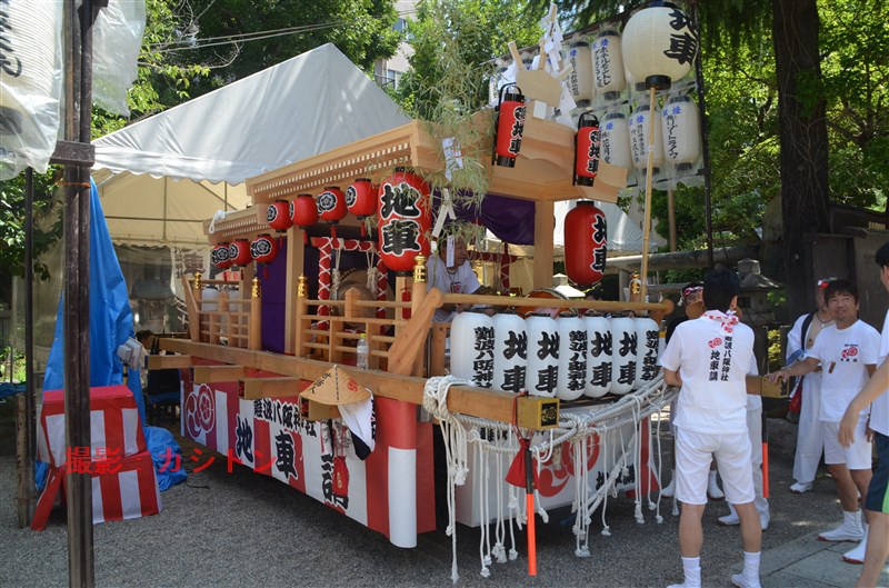 難波八坂神社 道頓堀川・船渡御ラスト サンバーのブログ一期一会 Last Sambar - みんカラ