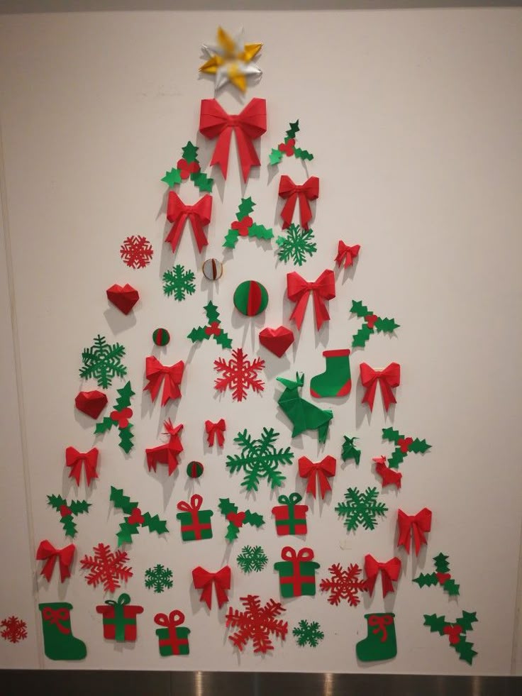 クリスマス 壁面 飾り