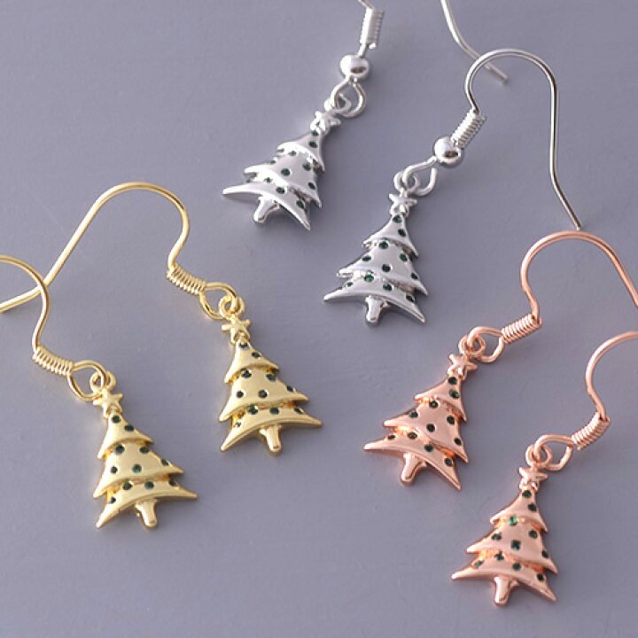 FELISSIMO - フェリシモ クリスマスモチーフ イヤリングセット シルバーの通販 by こまち's shopフェリシモならラクマ