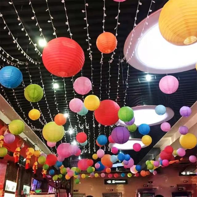 ペーパーランタン 直径15ｃｍ ちょうちん ディスプレイ ポップ 吊り下げ インテリア 飾り 目立つ 提灯 丸型 サークル : bebee - 通販- Yahoo!ショッピング