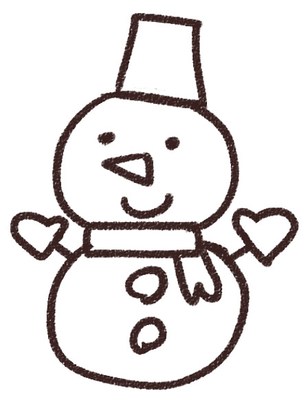 無料イラスト素材：クリスマスに最適！可愛いスノーマン 雪だるま の画像まとめ：SwitchBox