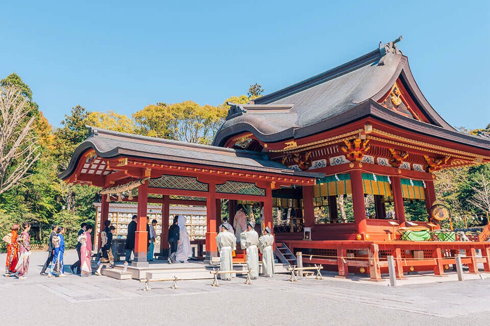鶴岡八幡宮での結婚式にお呼ばれされて。 - Toho Shonan エスプレッソ