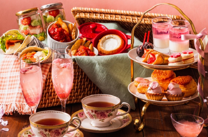 都ホテル 四日市 『春』をテーマにしたアフタヌーンティーを販売フーズチャネル