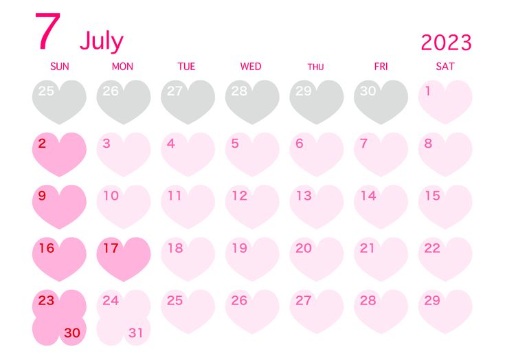 六曜カレンダー 2025年7月 無料ダウンロード＆印刷 - 日本の年中行事