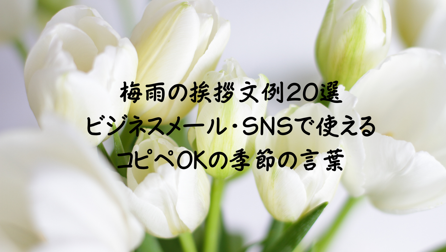 時候の挨拶 6月例文あり 上旬・中旬・下旬