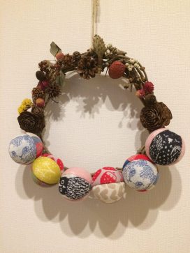 100均羊毛フェルトで作る♡ほっこりかわいいミニリースハンドメイドの作り方・アイデア暮らしニスタ