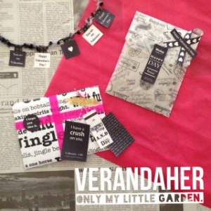 無料テンプレート！バレンタインラッピングのおしゃれギフトタグページ 37ARCH DAYS