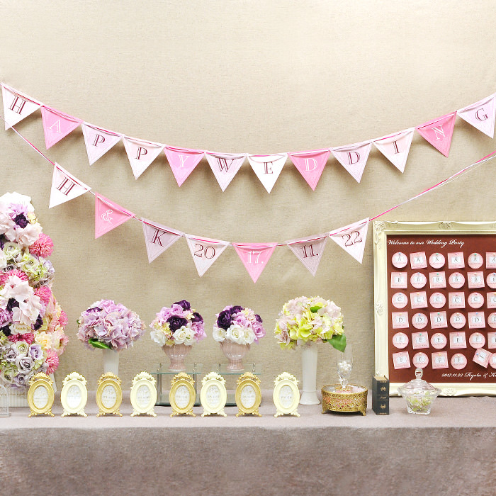 一気に華やか見え！「受付アイテム」の簡単DIYアイデア10ゼクシィ