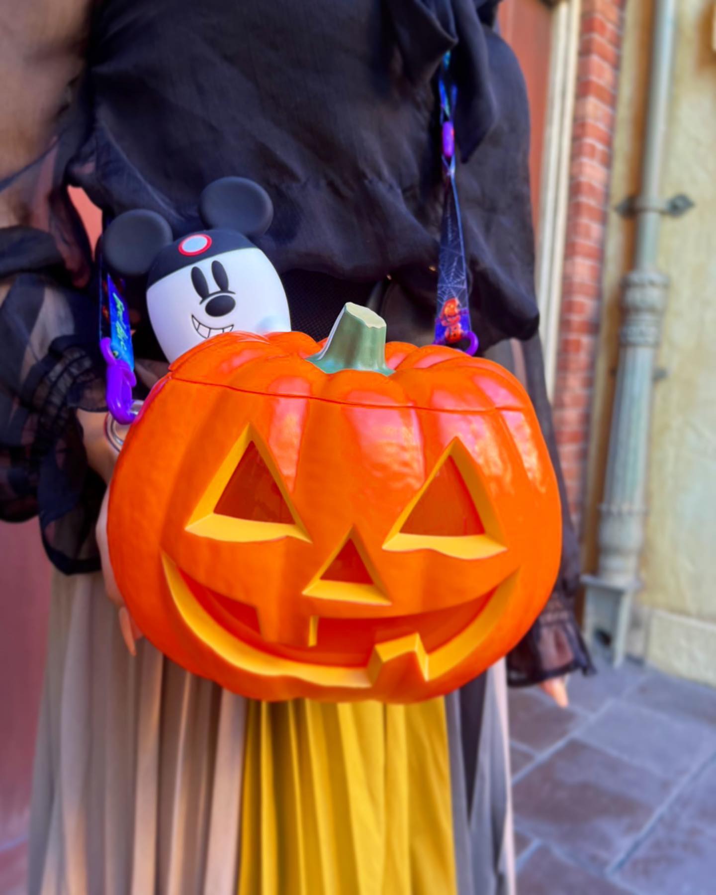 アメリカディズニーハロウィン限定 スティッチ ポップコーンバケツ カリフォルニアのディズニーポップコーンバケット