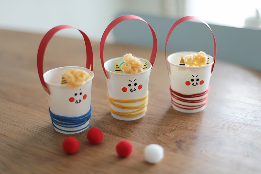 みんなの手作り豆入れアイデア〜豆まきに欠かせない、豆入れ製作大集合！〜保育と遊びのプラットフォーム ほいくる