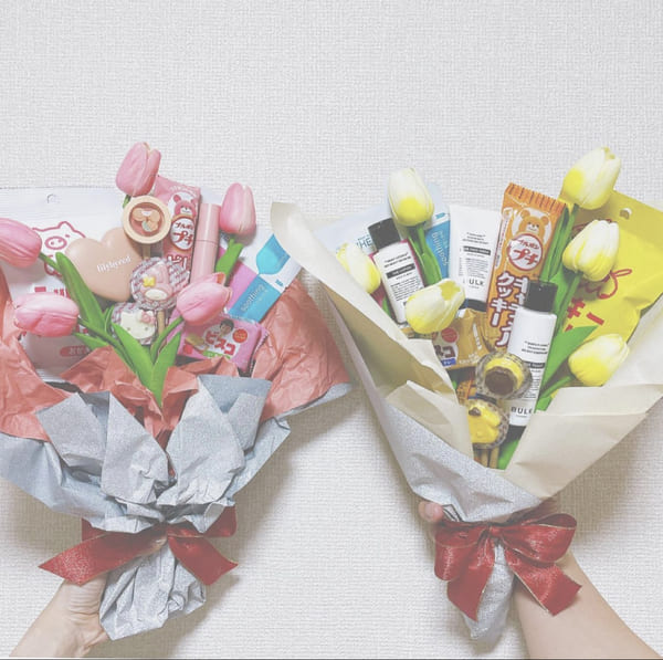 ブーケトスやお礼ギフトに♡『コスメブーケ』の作り方＆おすすめコスメ14選＊ウェディングニュース