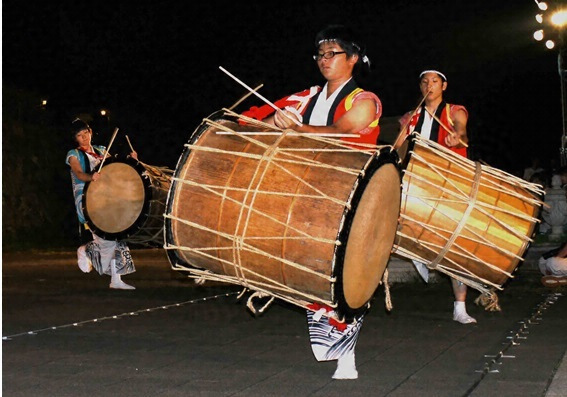 盆踊り太鼓打ちます