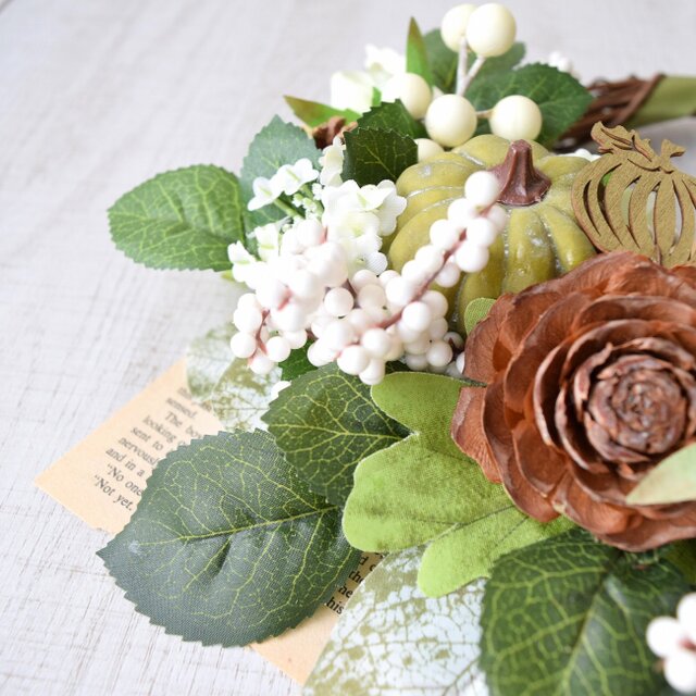 楽天市場 ハロウィンリース 大きい リース かぼちゃ パンプキン ローズ 玄関 北欧 おしゃれ ナチュラル ハロウィーン ドライフラワー 部屋 手作り店舗 装飾 優雅 飾り 飾り付け ドア 壁掛け 造花 インテリア 記念日 お祝い ディスプレイ ギフト プレゼント : ailton