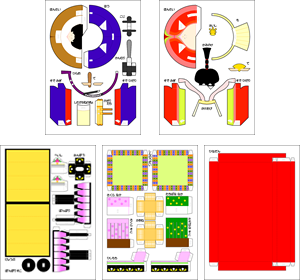 桜フレームのひな祭りイラストのフリー素材イラストイメージ