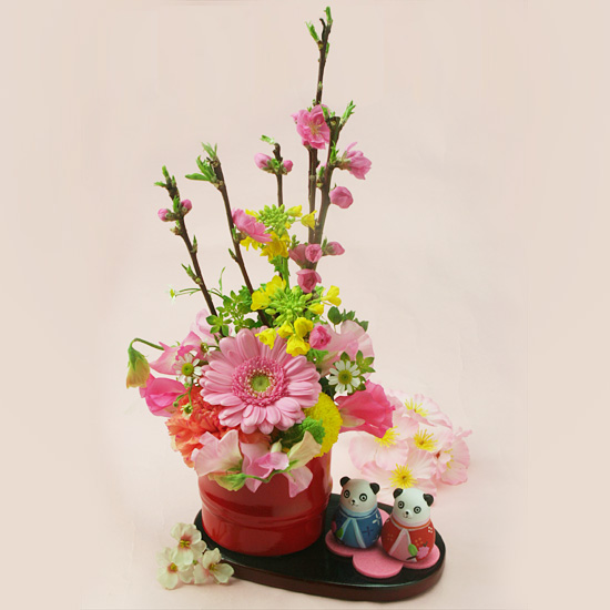 ひな祭り プリザーブドフラワー・アレンジメント