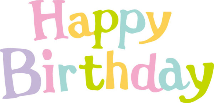 Happy Birthday 文字 おしゃれTikTok