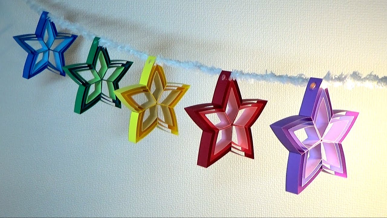 色画用紙で作る簡単でかわいい12月の壁面掲示物「クリスマスツリー」図工人