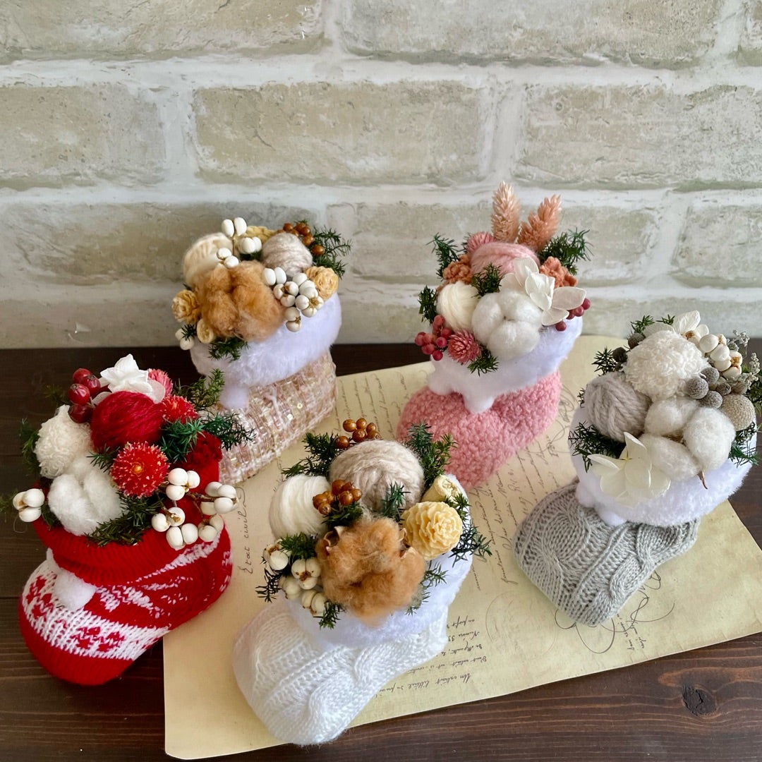 クリスマスソックスの簡単な作り方・デザインアイデアハンドメイド、手作り通販・販売のCreema