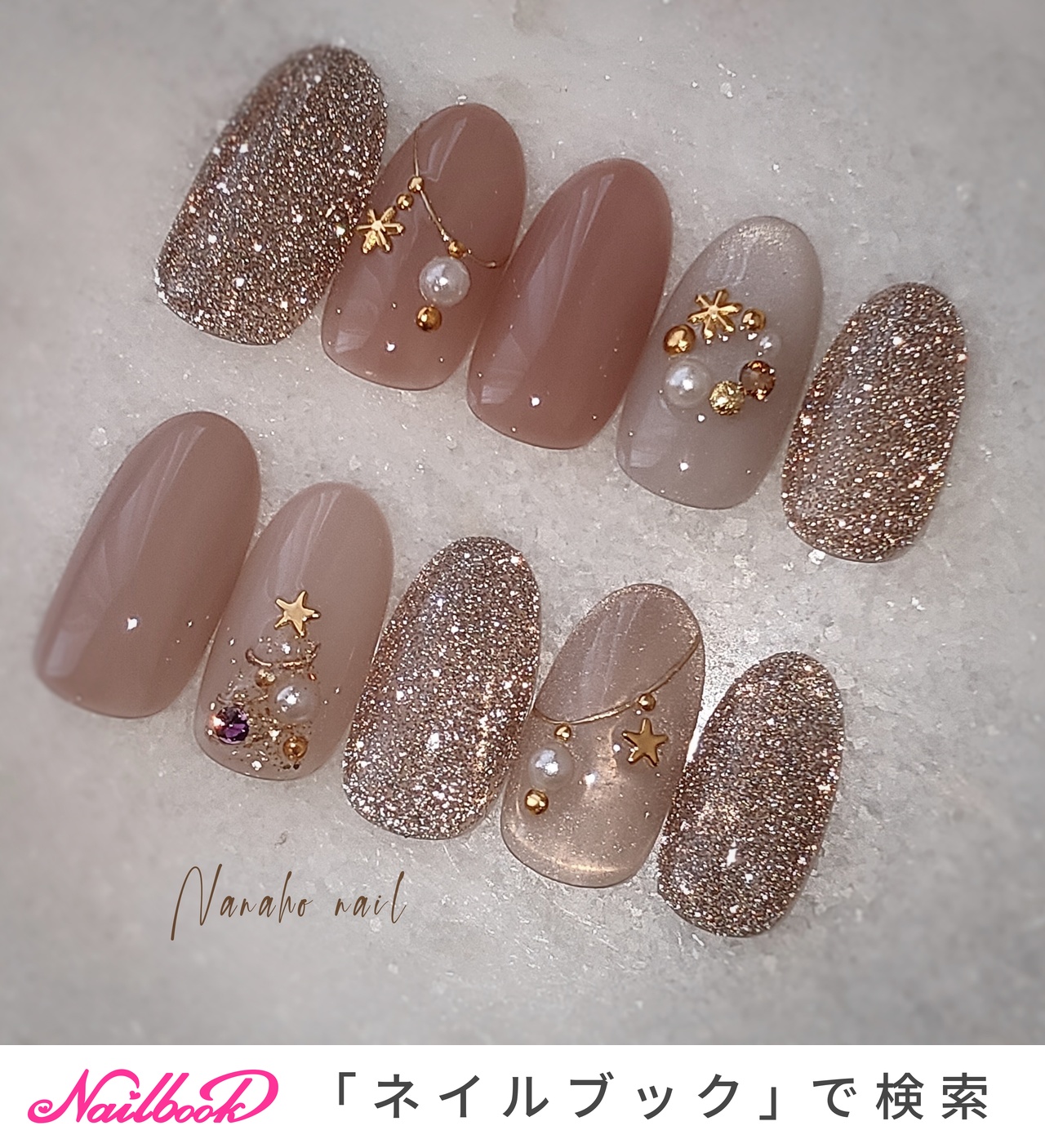 クリスマス ジェルネイルチップ ネイルチップ つけ爪r nail 通販 18484302Creema クリーマ