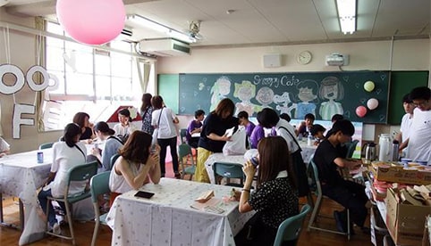 文化祭企画案内「飲食店模擬店」