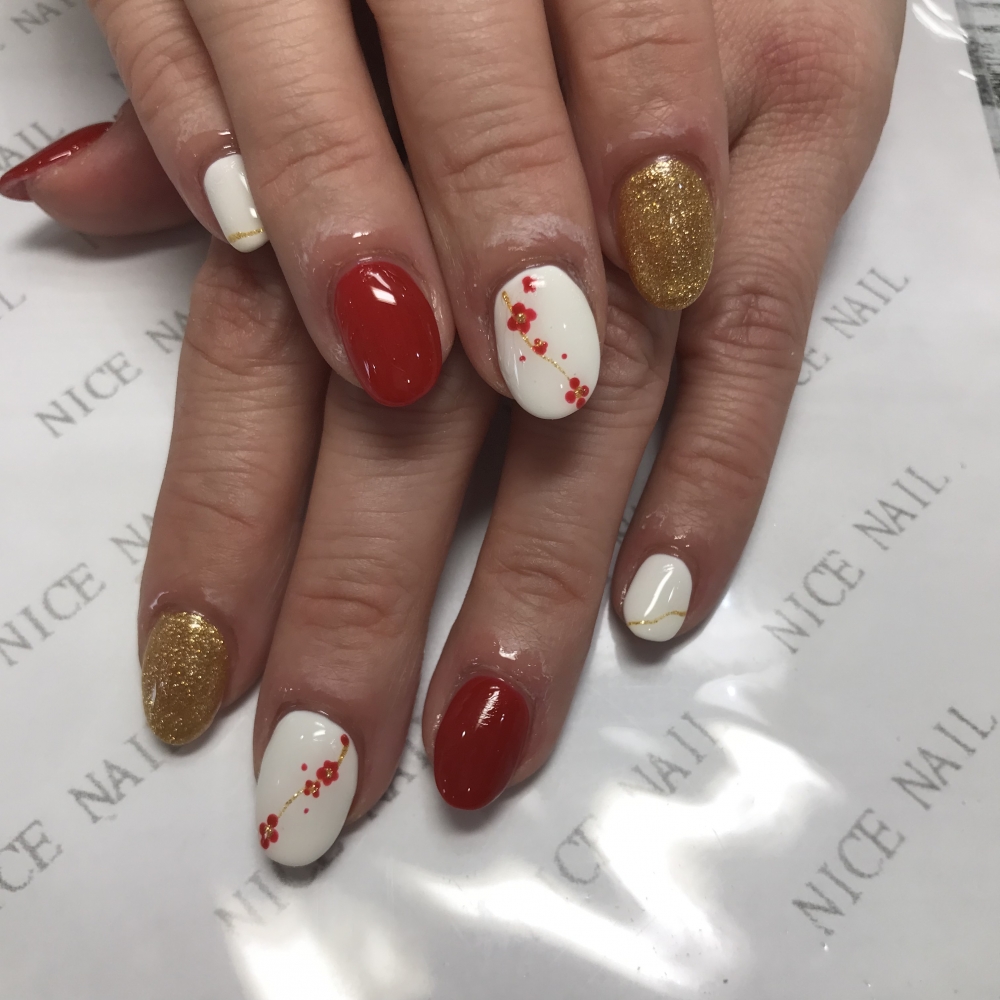 2025年秋トレンド ワンカラー ハンド クリスマスのネイルデザイン集人気順2ページ目ホットペッパービューティ