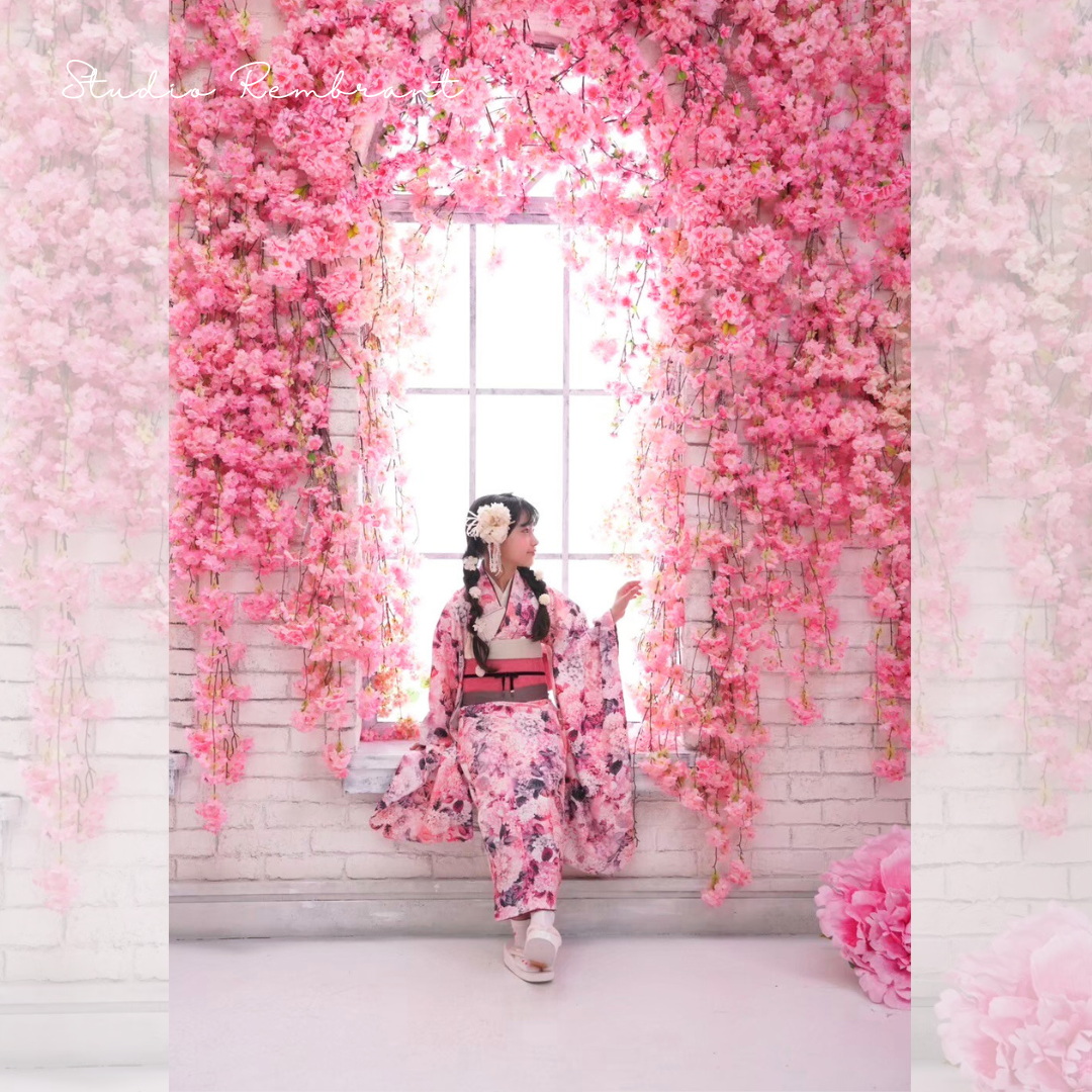 七五三前撮りお客様写真 7歳女児 │SNOW*IN