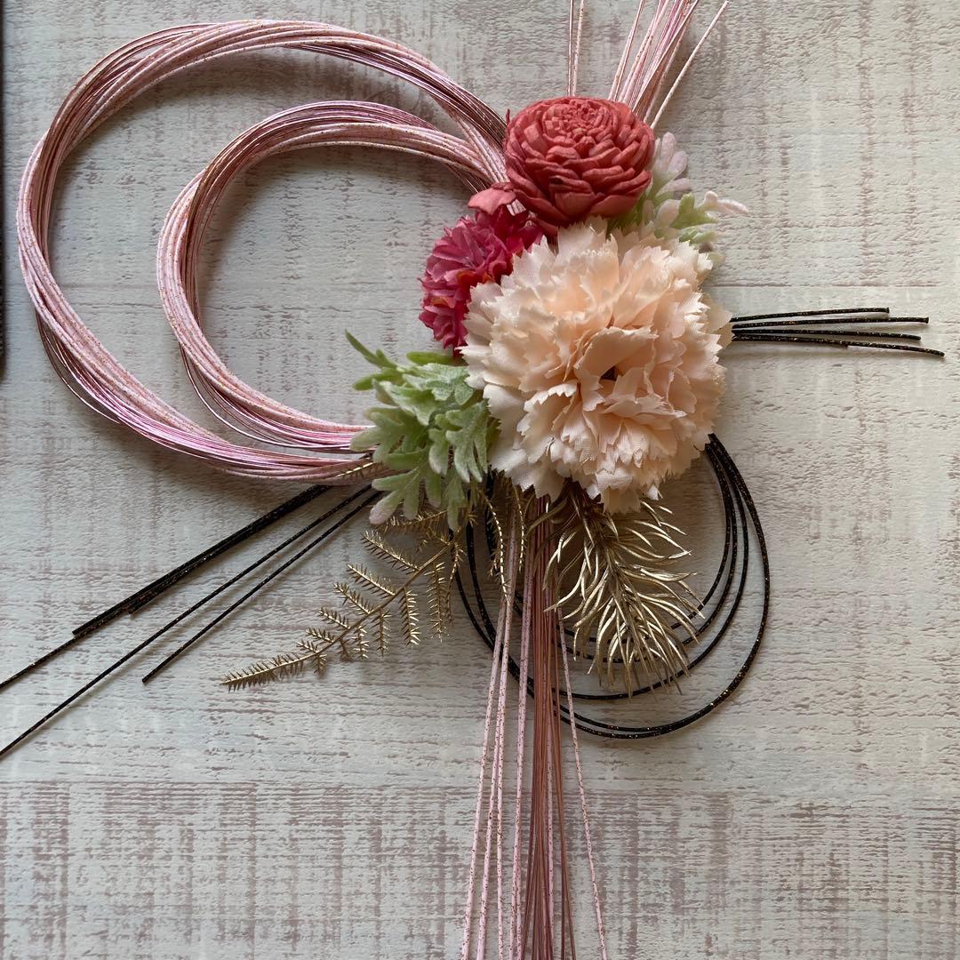 お正月 しめ縄飾り*レッド系水引 - hanakotominne byGMOペパボ 国内最大級のハンドメイド・手作り通販サイト