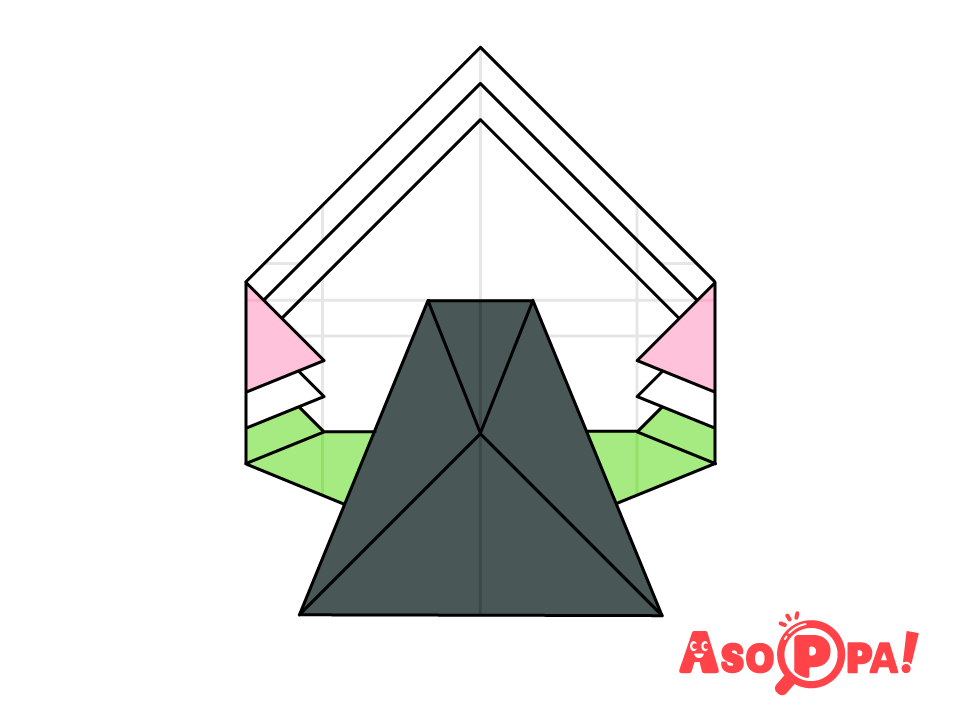 菱餅の折り紙を使った作り方 簡単工作で3分で完成！ココシレル