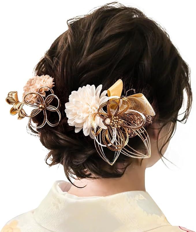 成人式髪飾り│水引アレンジがおしゃれ！豪華な和装髪飾りのおすすめランキングキテミヨ-kitemiyo