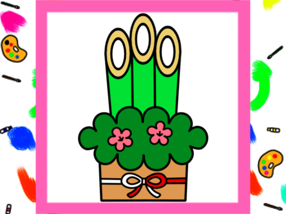 2024年正月龍イラストの描き方