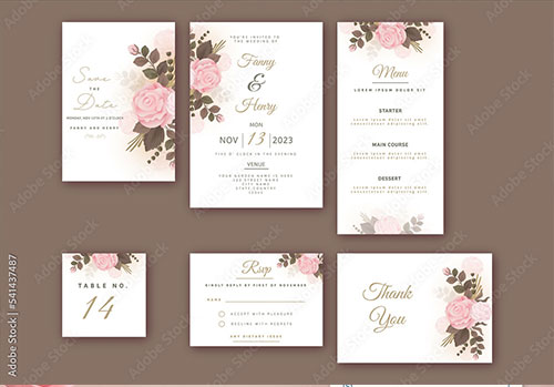 結婚式の無料招待状テンプレートとウエディング フォトプロップス無料素材ならMikiseabo -ミキシーボ