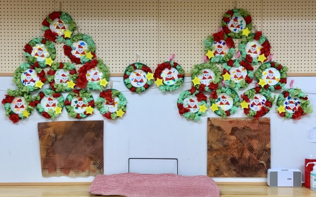 幼児クラスのクリスマス製作? – 箱舟保育園 社会福祉法人 東海福祉会