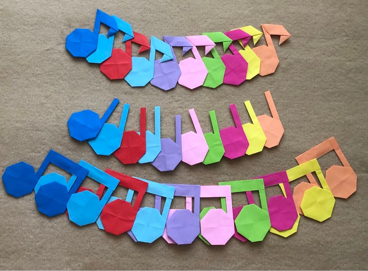 おまけ付き 壁面飾り 文字 オーダー 保育 おまけ付き 壁面飾り文字オーダーおんぷ音符花