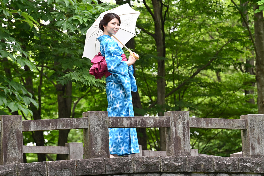 きもので、でかけましょ。Vol.1 おとなの夏祭り – 銀座きもの青木