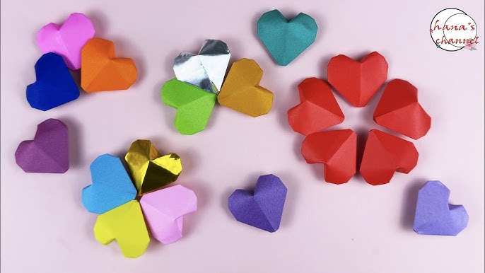 バレンタイン折り紙 ハートや箱の簡単な折り方WEBOO ウィーブー暮らしをつくる