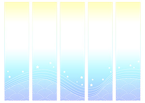 イラスト 七夕 短冊 paxpictC024