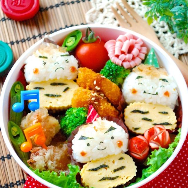 キャラ弁レシピ動画 簡単・かわいい！節分の鬼さん弁当♪ : momo's obentou＊キャラ弁 Powered by ライブドアブログ