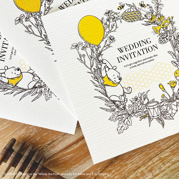 fitauディズニー結婚式招待状 True Love ディズニーキャラクターデザイン_トゥルーラブ