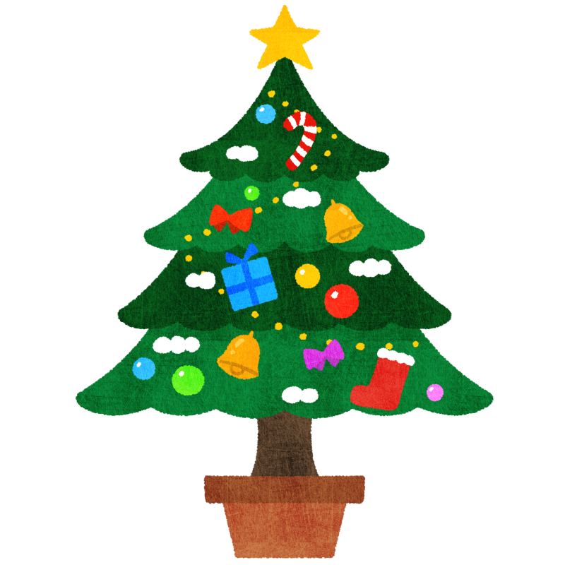 クリスマスのフリー素材ダウンロード07 素材っち