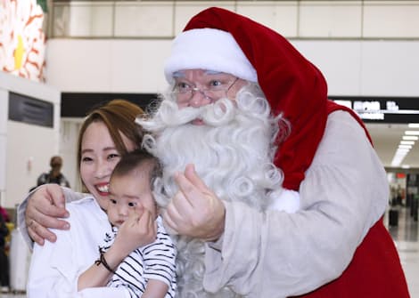 サンタがフィンランドから到着被災地・能登へプレゼントを