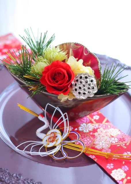 造花 お正月飾り 門松 手作り門松 お正月アレンジ -造花の専門店 キツツキ - プレゼント＆ギフトのギフトモール