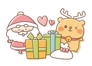 かわいいクリスマスイラストセット : ID-908ご当地写真・イラスト素材サイト PICTY ピクティ