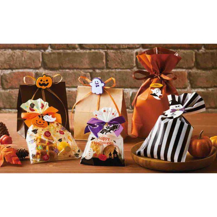 100均DIY ハロウィンお菓子ブーケの作り方