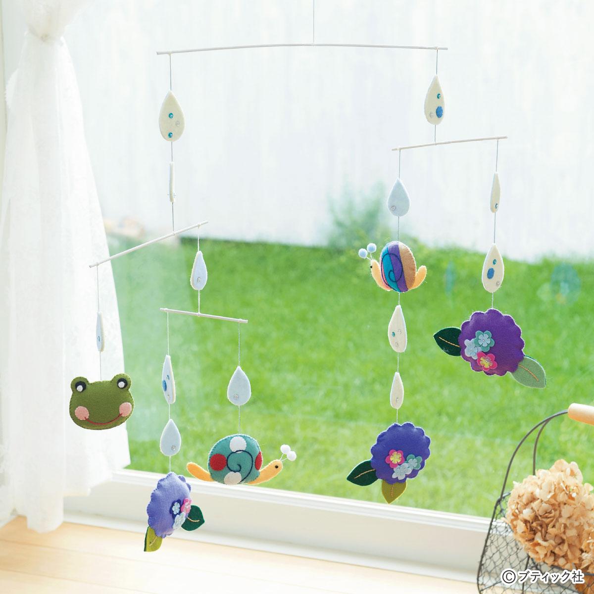 梅雨 吊るし飾り ガーランド 壁面飾りの通販 by peko's shop ラクマ