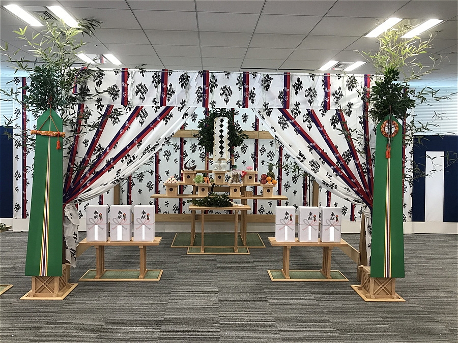 IMRのレンタル商品 装飾幕レンタル 壁面装飾レンタル ドロップアウトレンタル 和風装飾レンタル